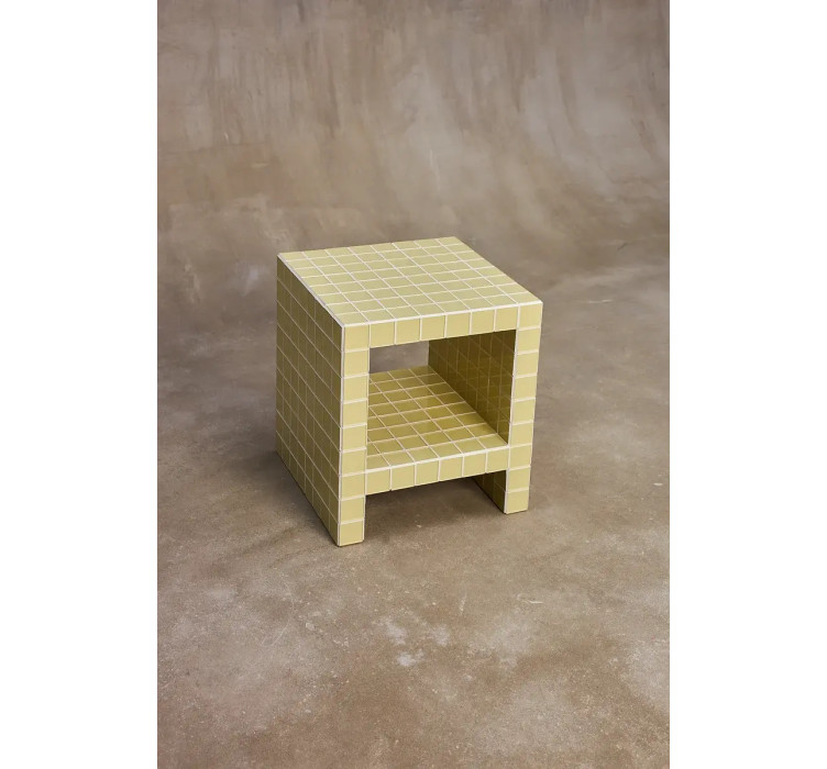 Кавовий столик Cube Hole-Legs Tile 5см4